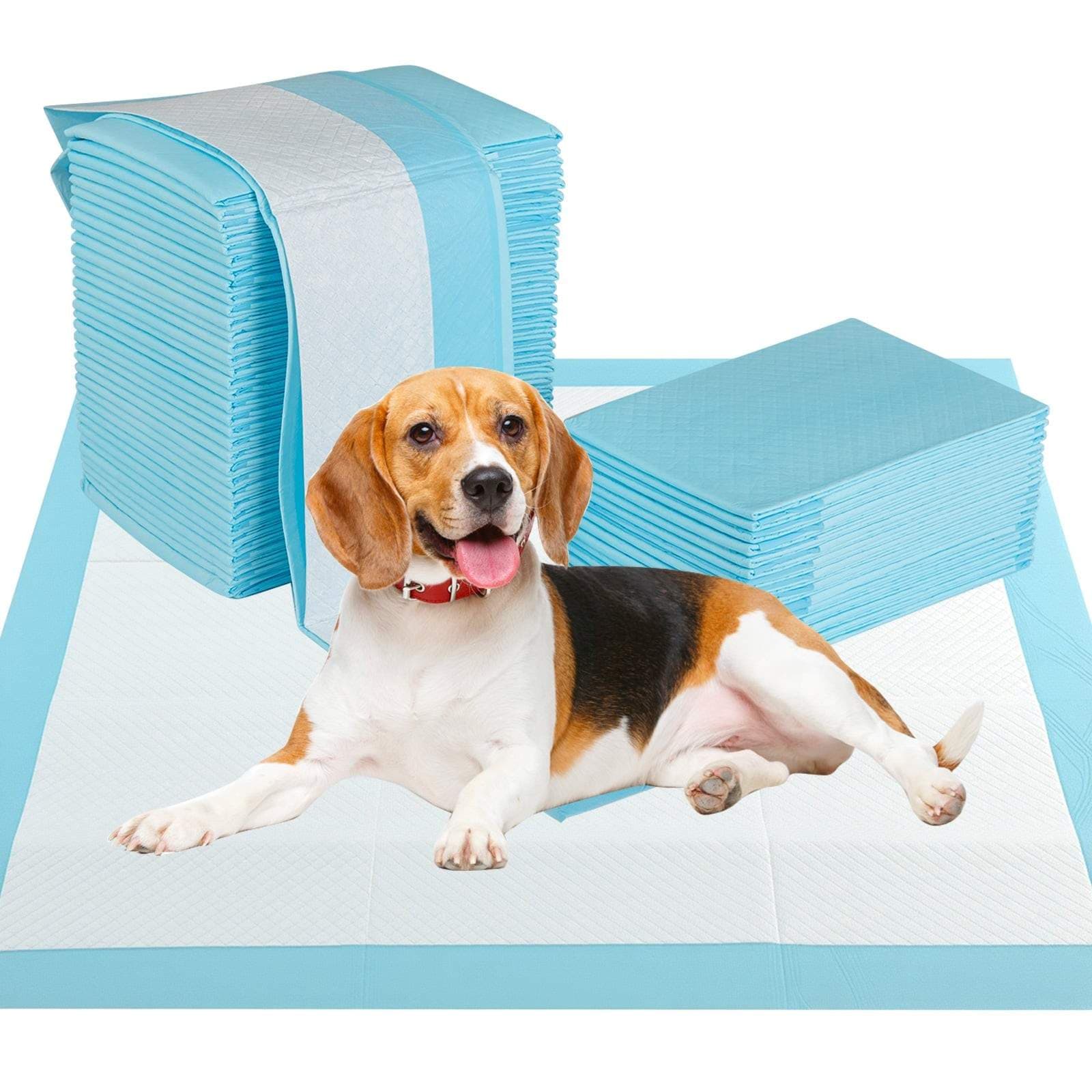 Valpetreningsmatter – Lekkasjesikre, 6-lags, 76x76cm, 150-pakning