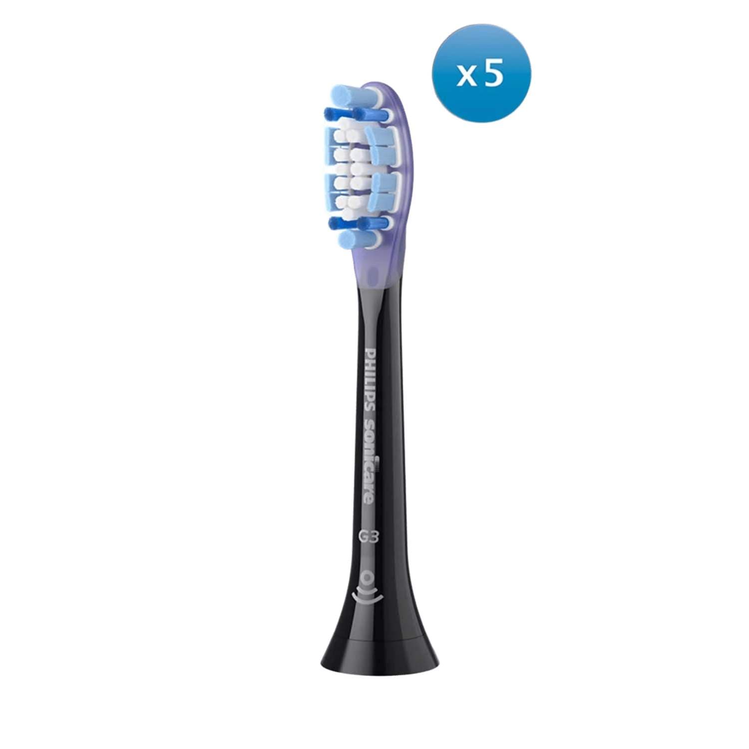 Sonicare Gum Care-børstehoder, 5-pakning, plakkfjerning