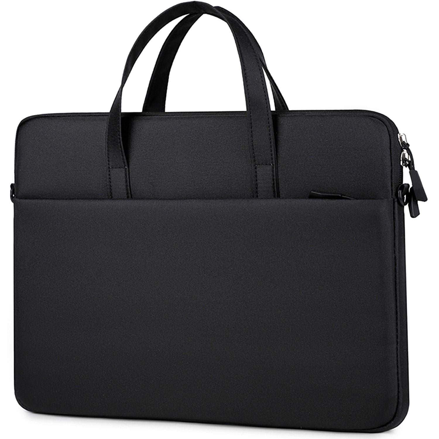 Laptopveske Slim 15,6" Svart – Polstret, Skulderstropp