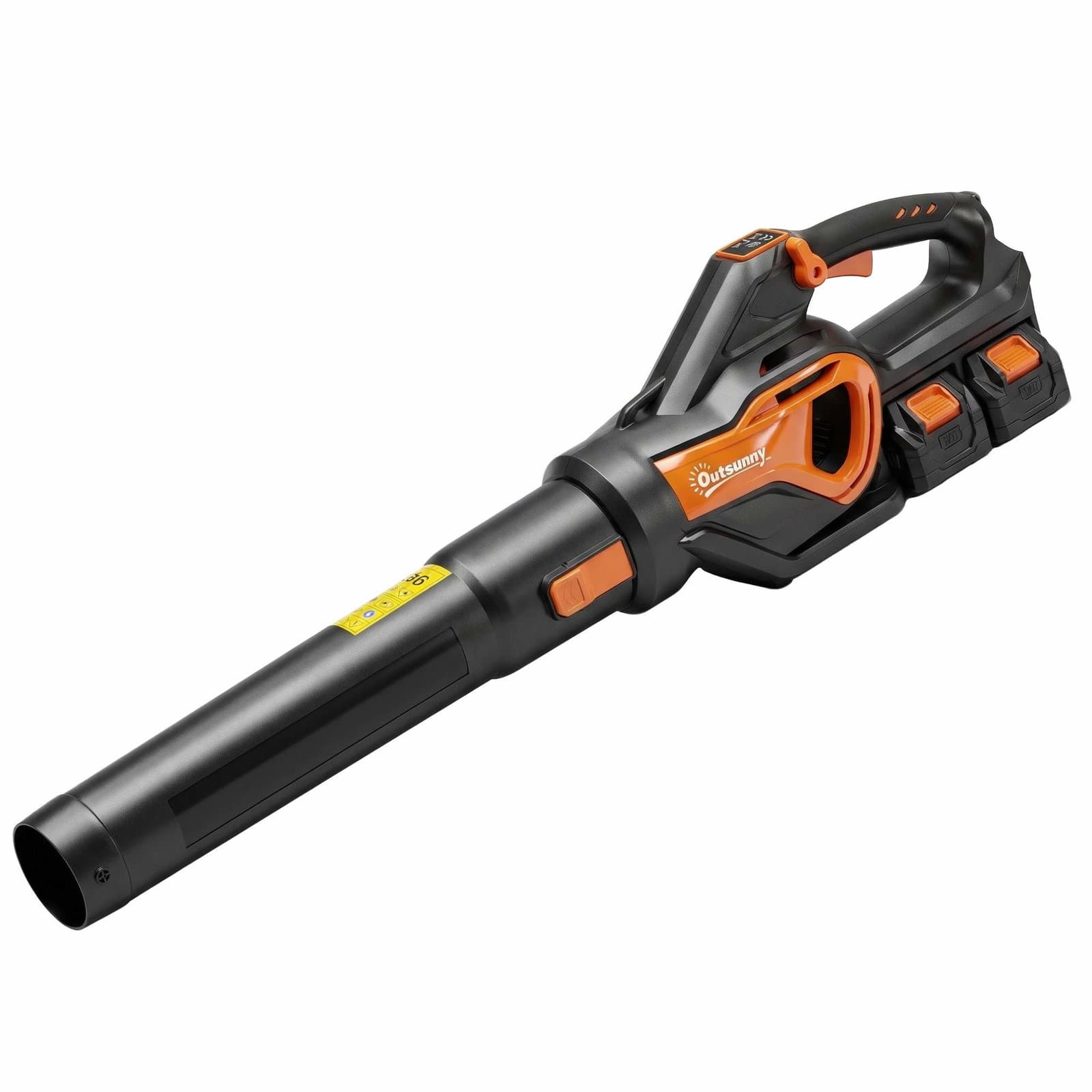 Batteridrevet løvblåser 20V – Turbo Boost, 2x4,0Ah batterier