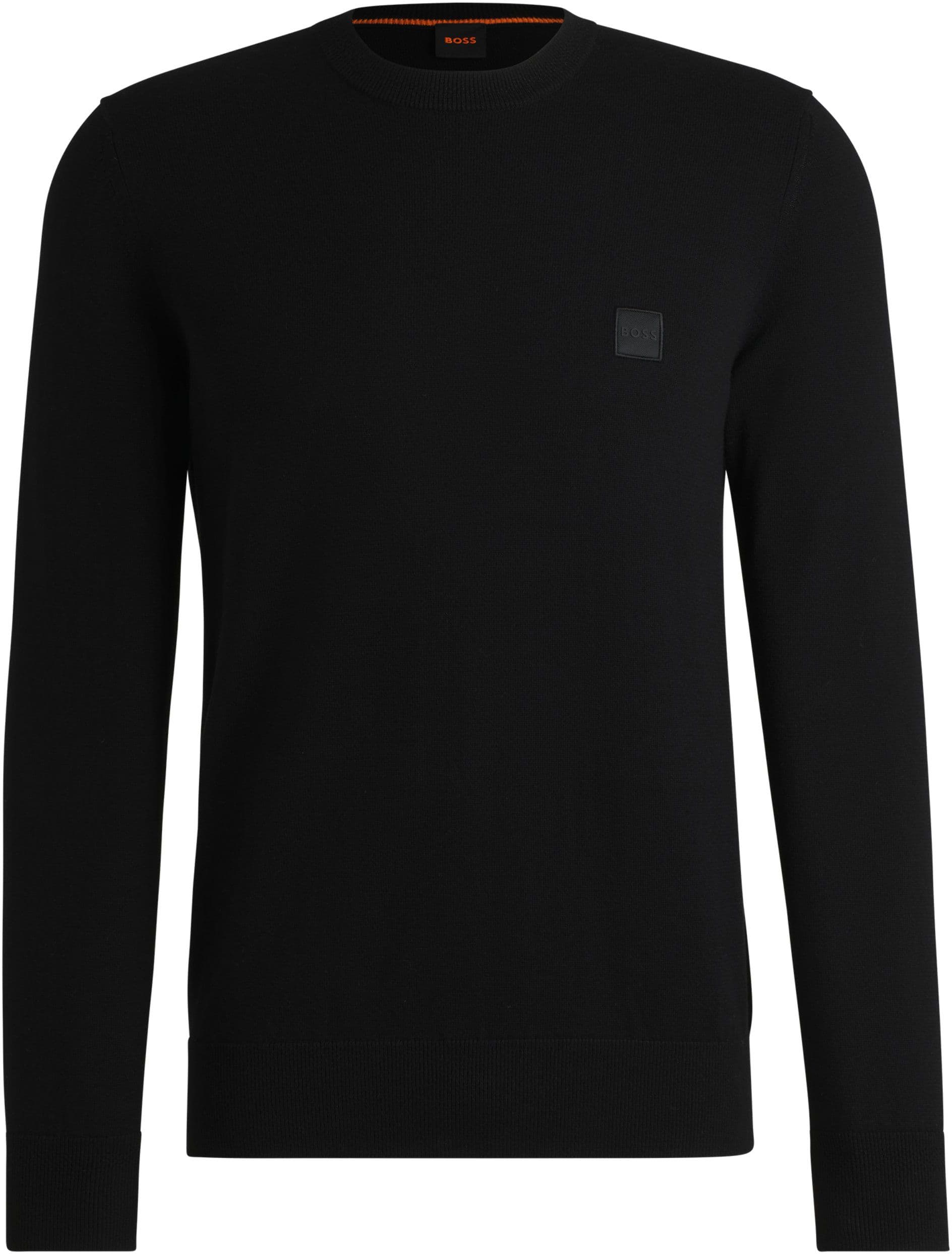 BOSS Genser Kanovano Svart Størrelse 3XL