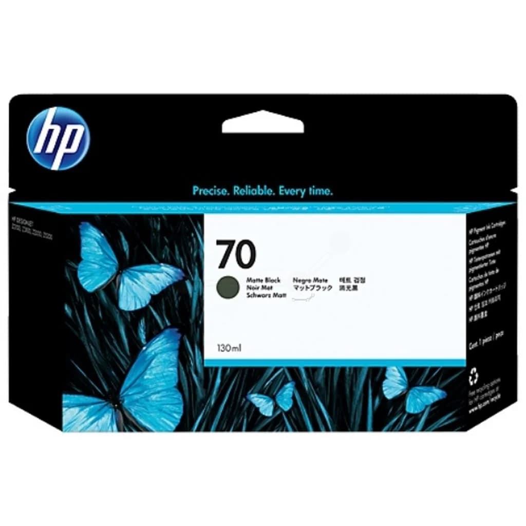 HP HP 70 Blekkpatron svart Pigment C9448A Tilsvarer: N/A
