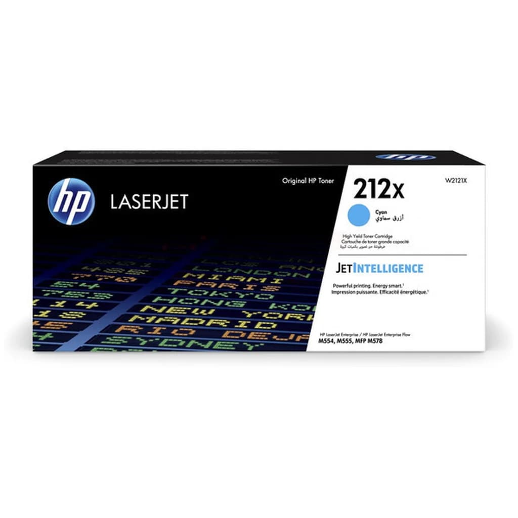 HP HP 212X Tonerkassett Cyan W2121X Tilsvarer: N/A