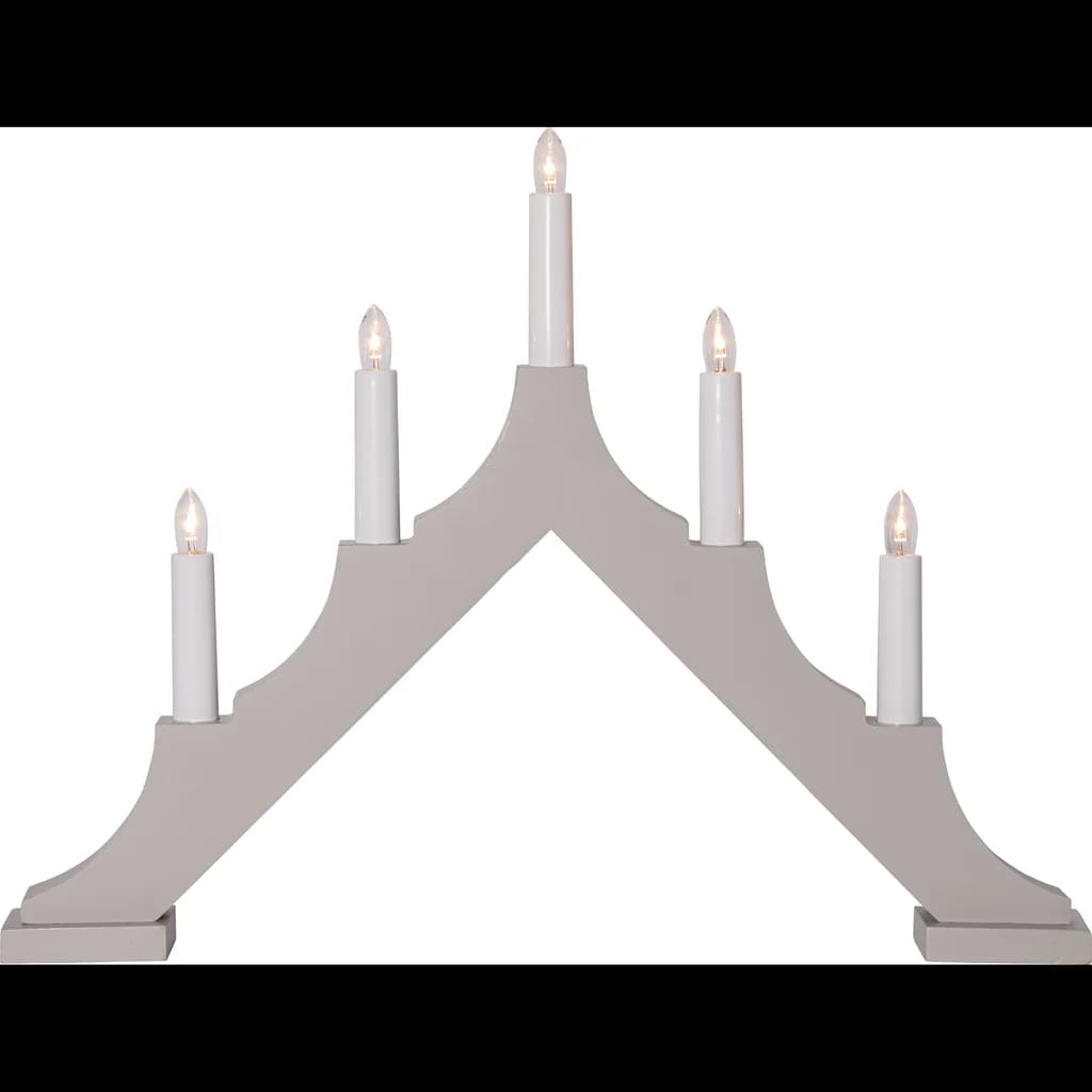 Star Trading Ljusstake Alma Beige 44cm 219-91 Tilsvarer: N/A