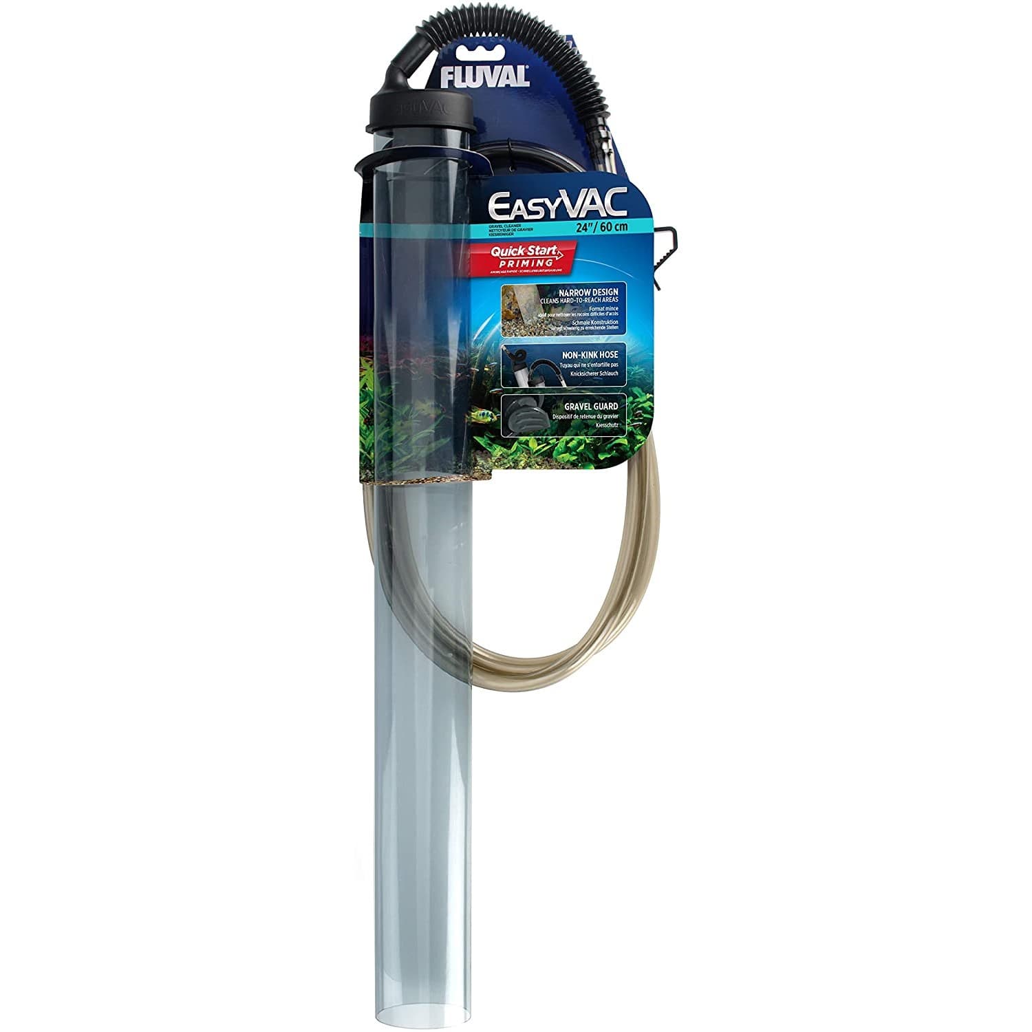 Slamsuger Easy Clean - 60cm 12/16 slange
