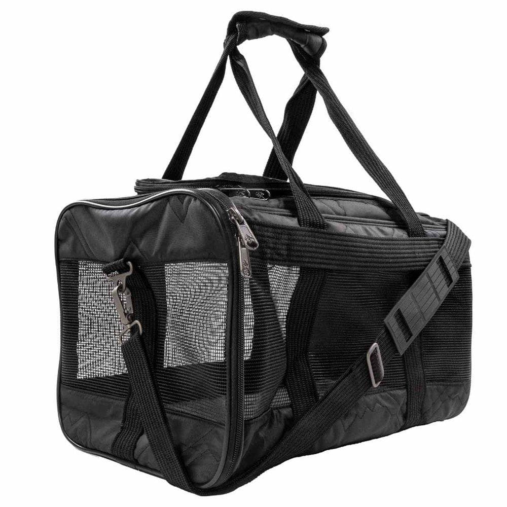 Transportveske Sherpa Deluxe sort - Medium