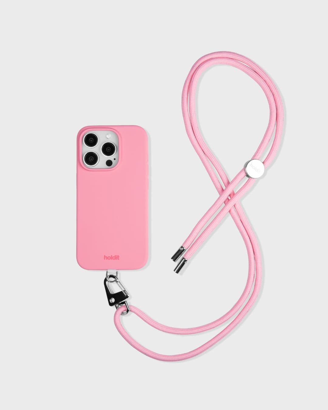 Crossbody Strap Pink One Size