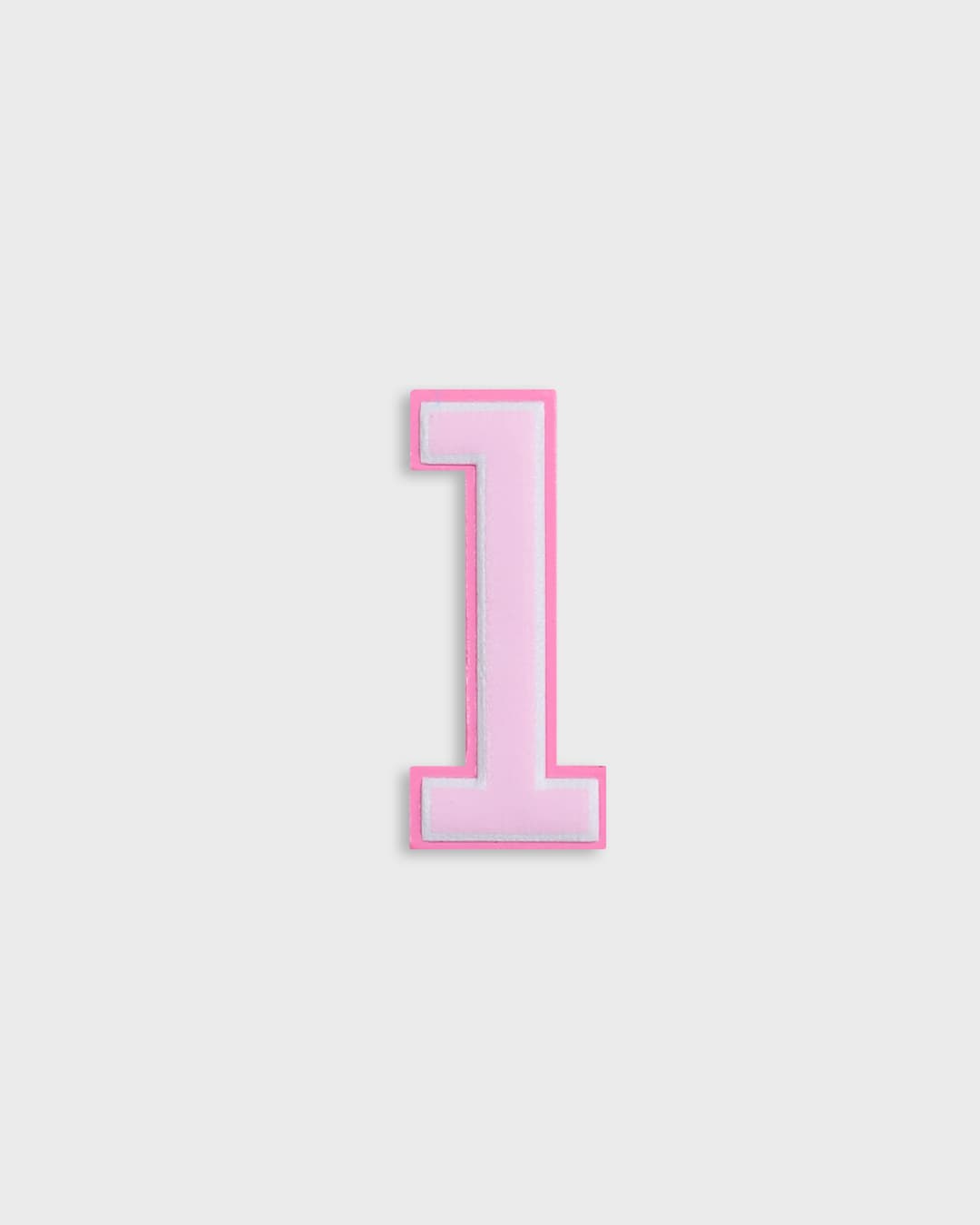 Number 1 Number Sticker