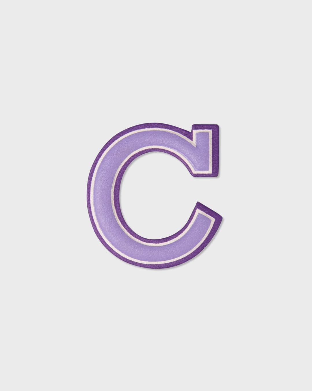 C Letter Sticker