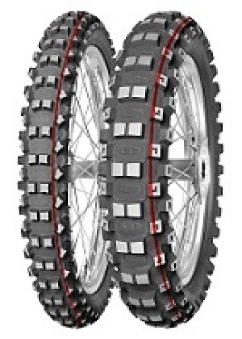 Mitas Terra Force-MX MH ( 60/100-12 TT 36M Gummiblanding medium HARD, NHS, forhjul, rot & gruen )