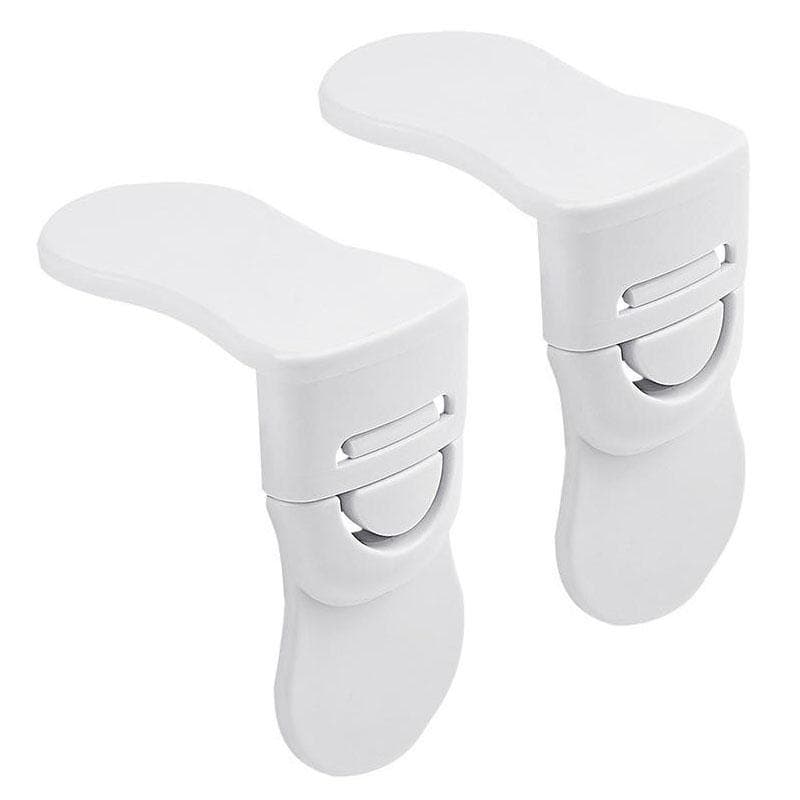 2x Barnesikring for Skap - Hvit