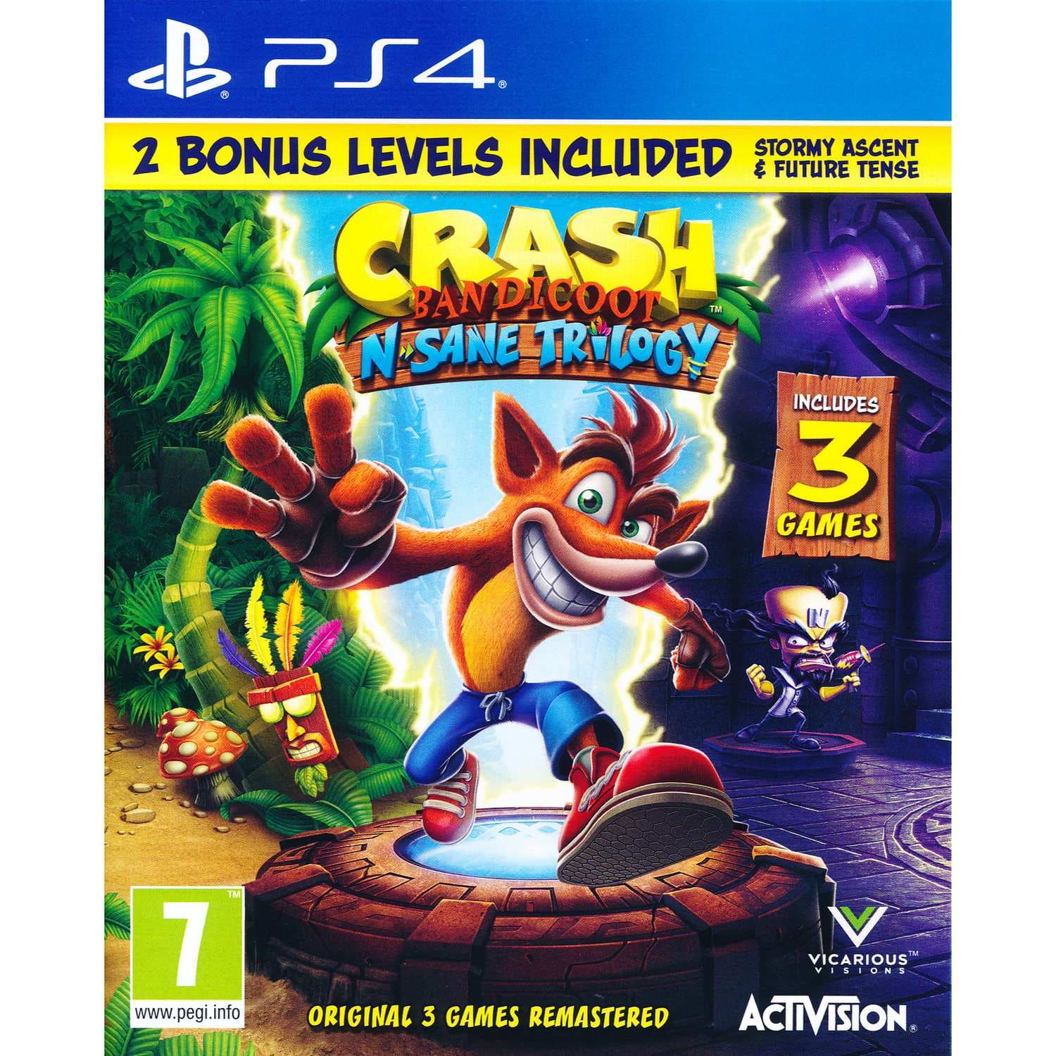 Crash Bandicoot N-Sane Trilogy Playstation 4 PS4