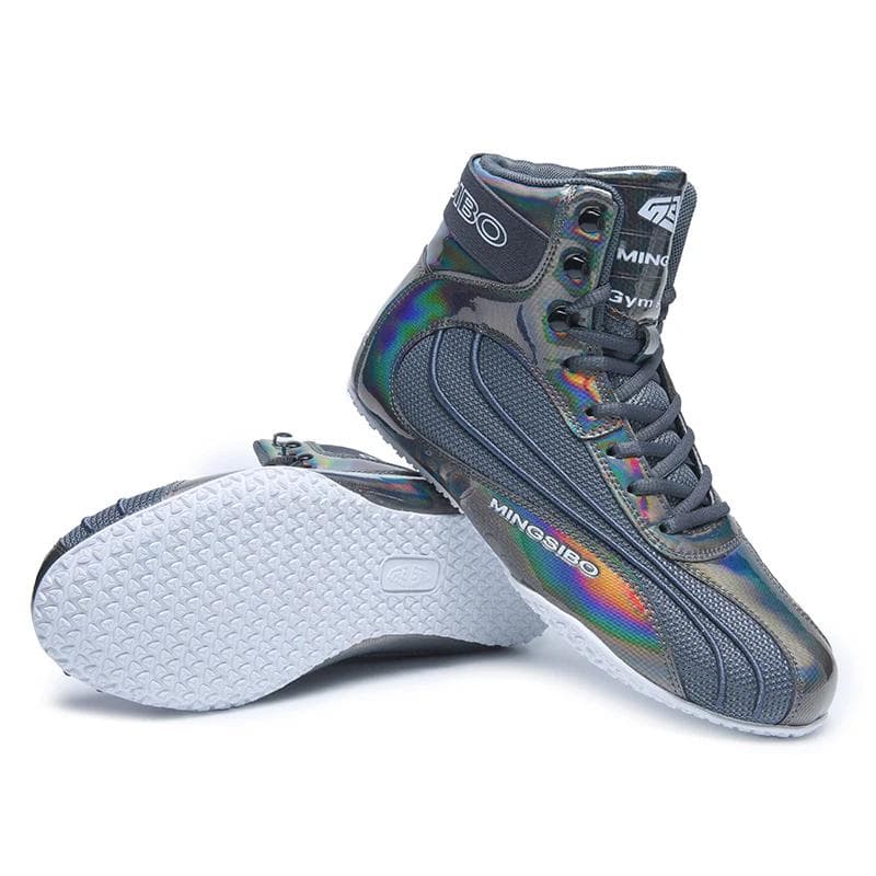 Menn Wrestling Shoes Luxury Flighting Joggesko Lett vekt boksesko cm