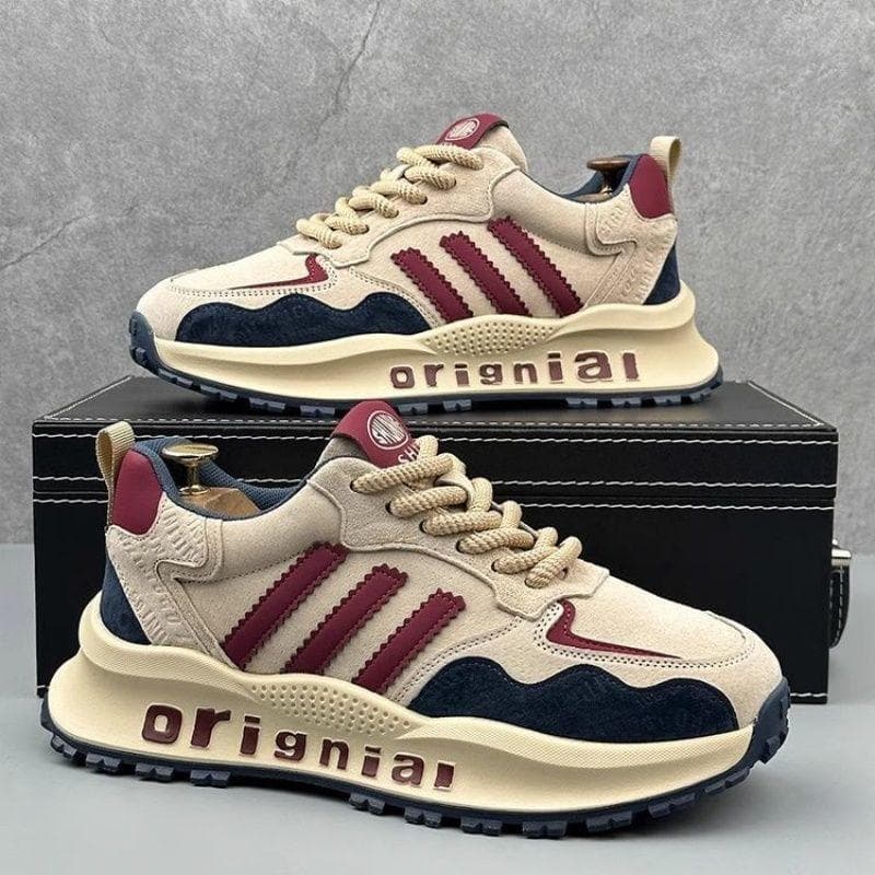2025 trendy merke Forrest Gump sko herre nye komfortable og allsidige fritidssko myk såle sklisikker og slitesterk pappa-sko cm