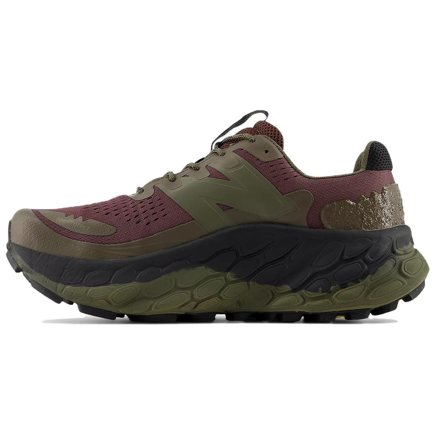 New Balance Fresh Foam X More Trail v3 Dark Camo Lakris Herresneakers Grønn MTMORNAD cm