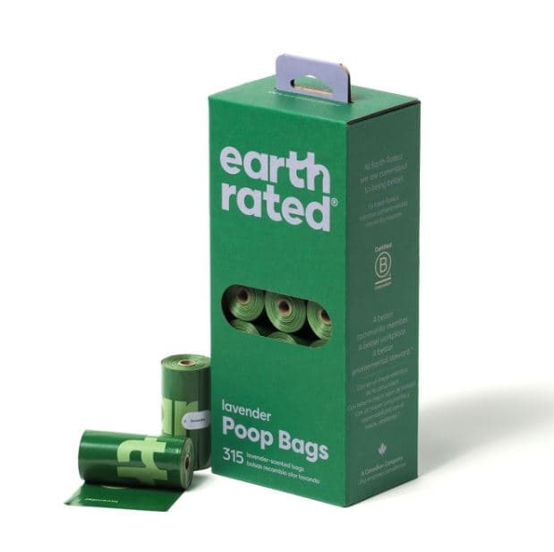 Earth Rated Hundeposer Lavendel 21 ruller