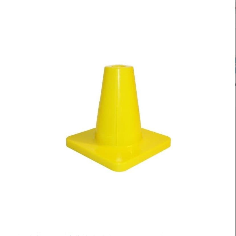 Kjegle 15 cm Gul-Rød-Rosa - Gul