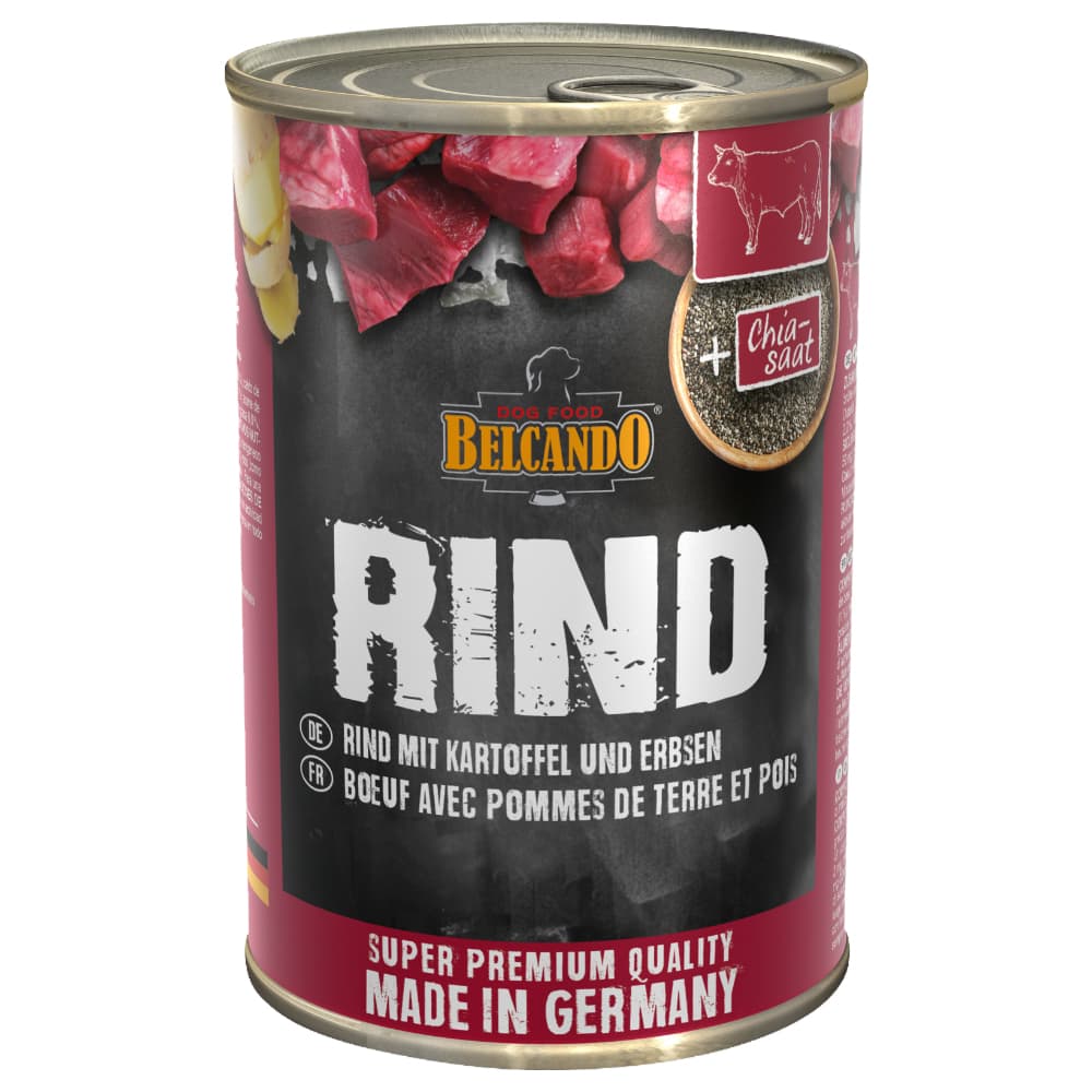 Belcando Super Premium 6 x 400 g - Blandet prøvepakke