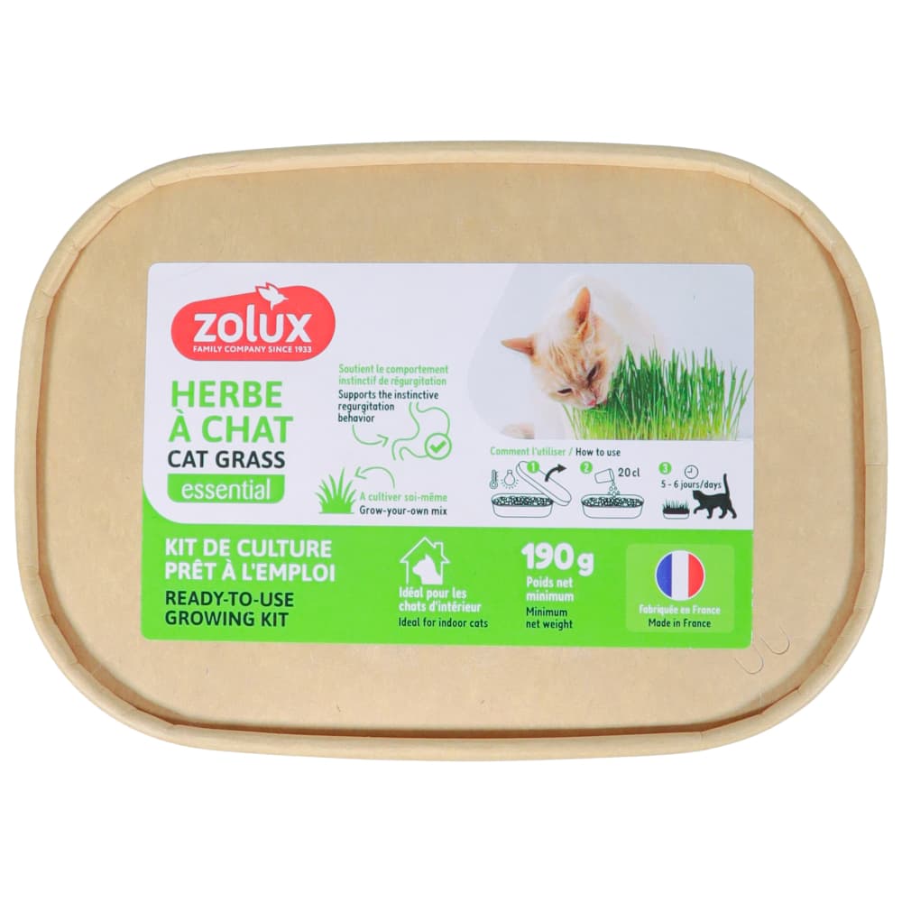 Zolux kattegress - L 17 x B 12 x H 4,5 cm