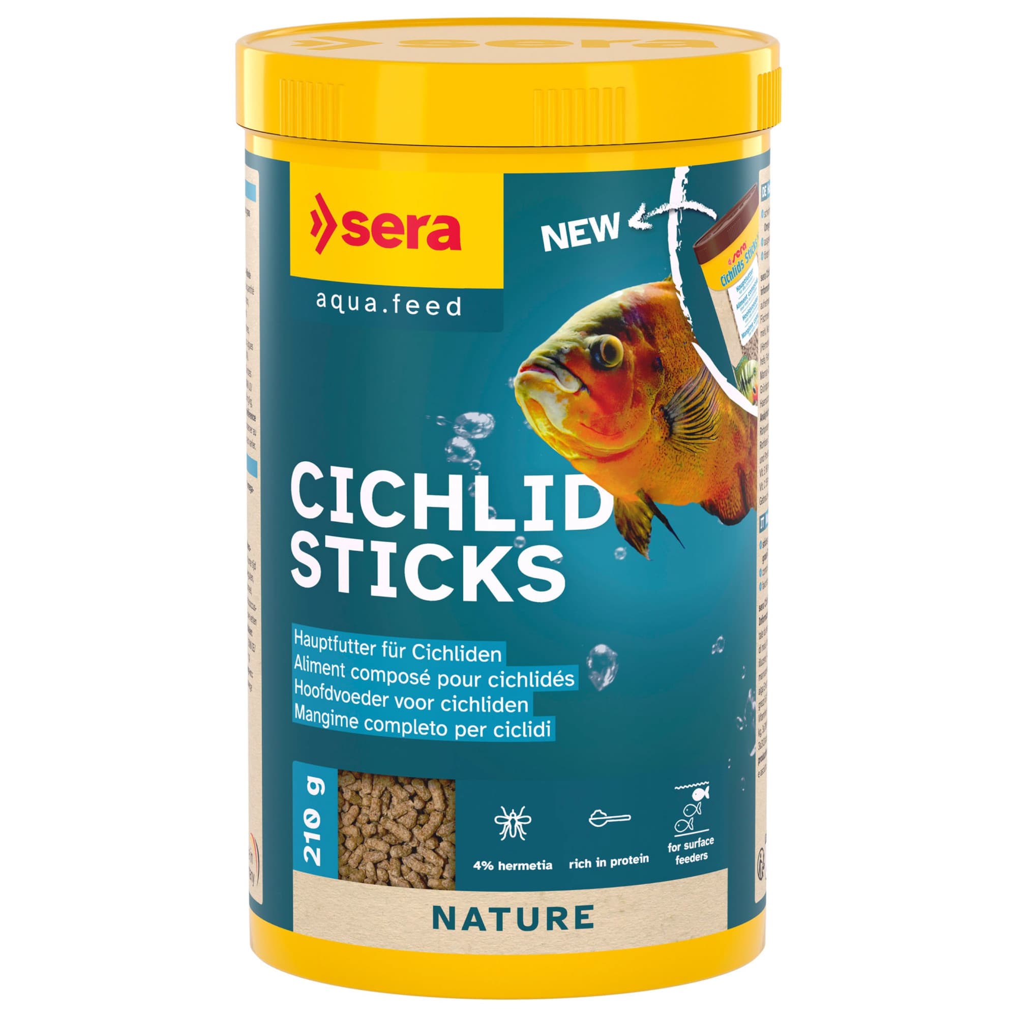 Sera Cichliden Pinner - Økonomipakke: 2 x 1000 ml