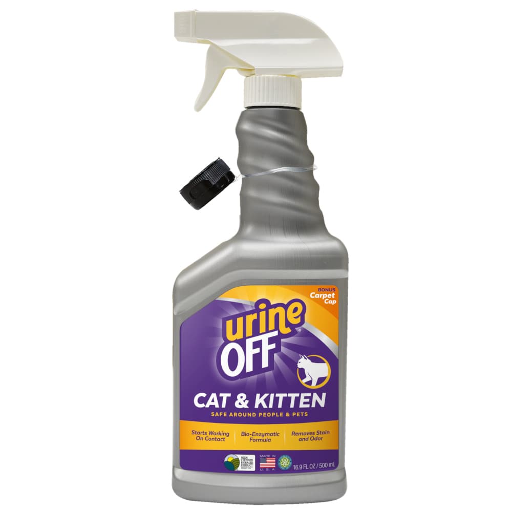 Urine Off lukt- og flekkfjerner for katter - Spray 500 ml