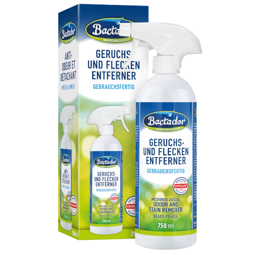 Bactador lukt- og flekkfjerner - 750 ml spray