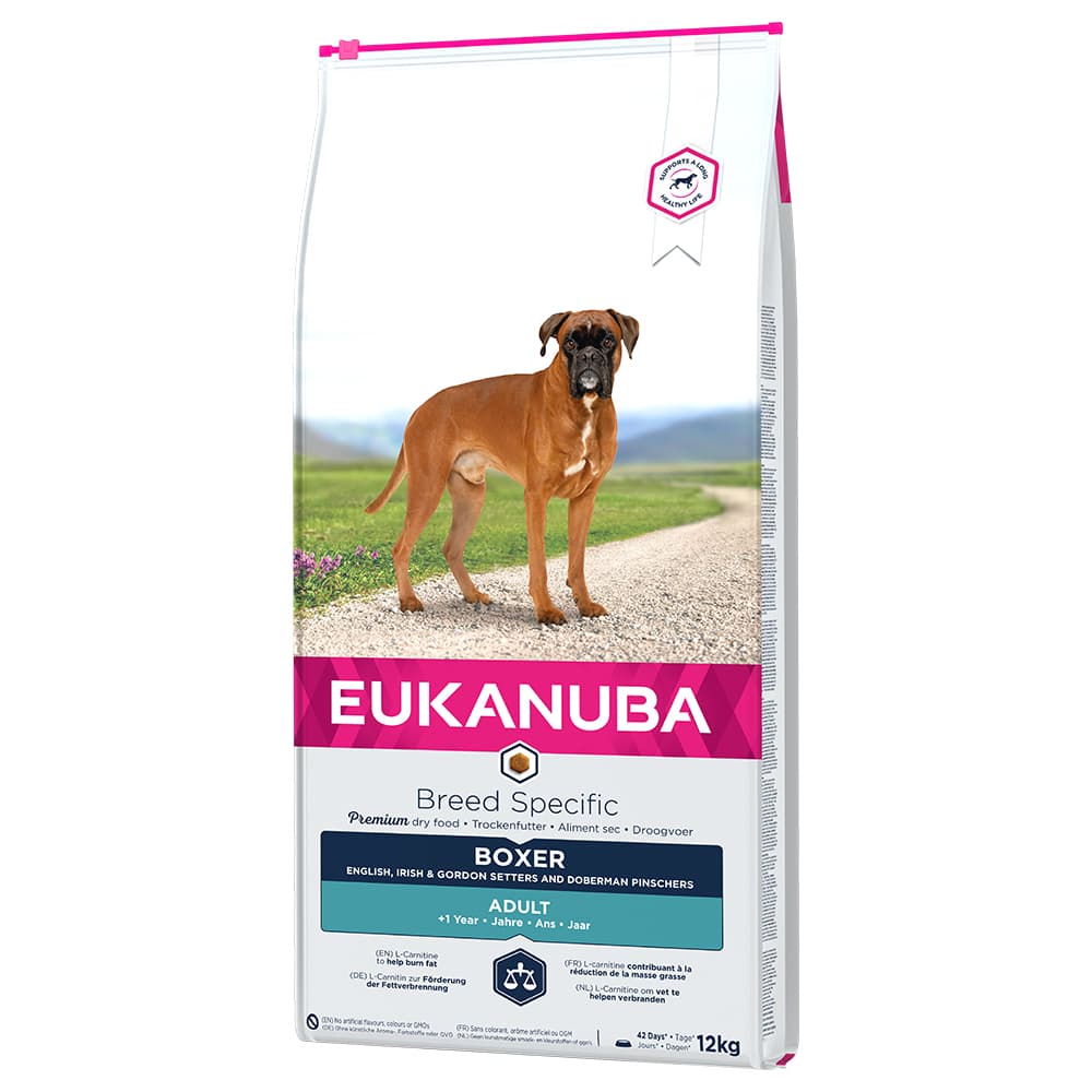 Eukanuba Breed Boxer tørrfôr - 12 kg
