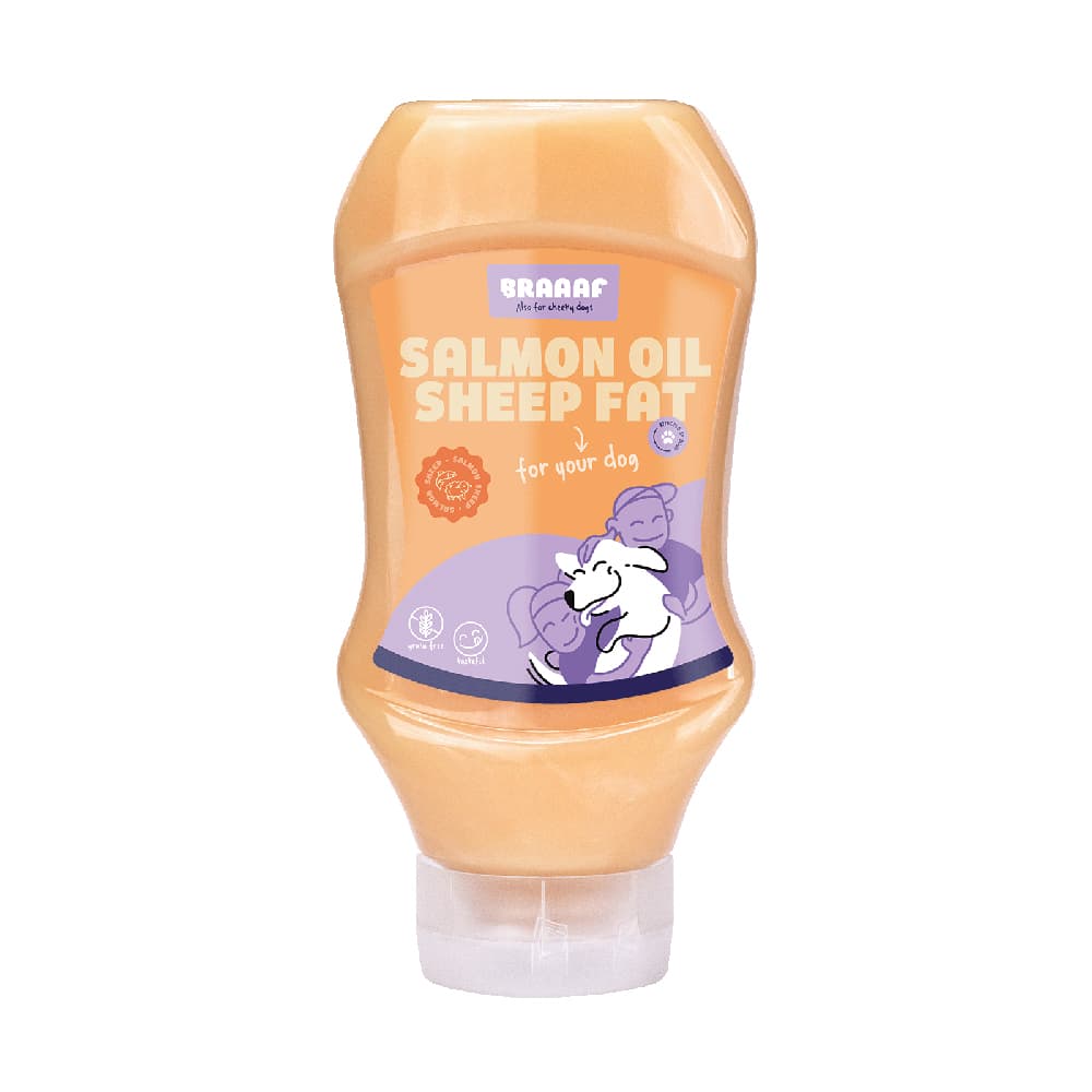Braaaf Duo lakseolje / sauefett - 500 ml