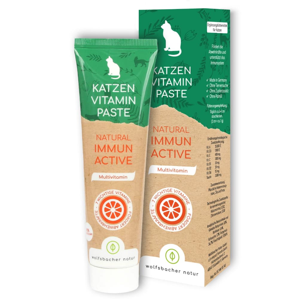 Wolfsbacher Vitamin Paste for katter - 100 g