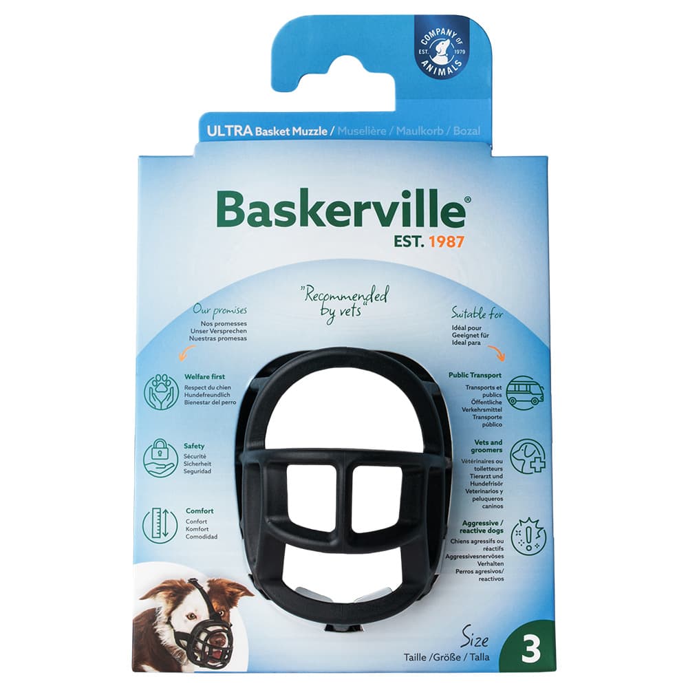 Munnkurv Baskerville Ultra 2.0 - Str 4, f.ex. Dalmatiner, Pointer