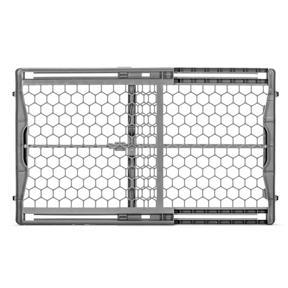 Carlson uttrekkbart hundegitter av plast - Høyde 59 cm, Bredde 71-107 cm