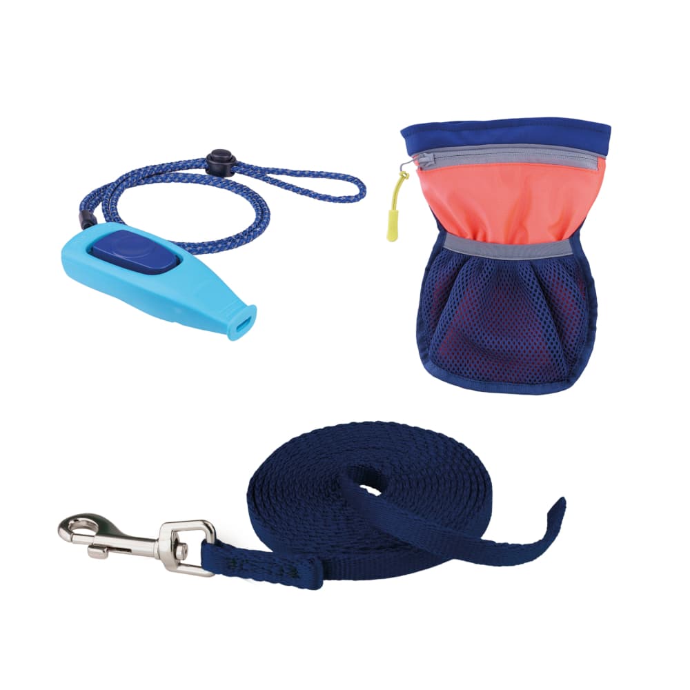 Coachi Puppy & Mini Starter Training Kit - Treningssett med 2,5 m lang og 15 mm bred treningsbånd