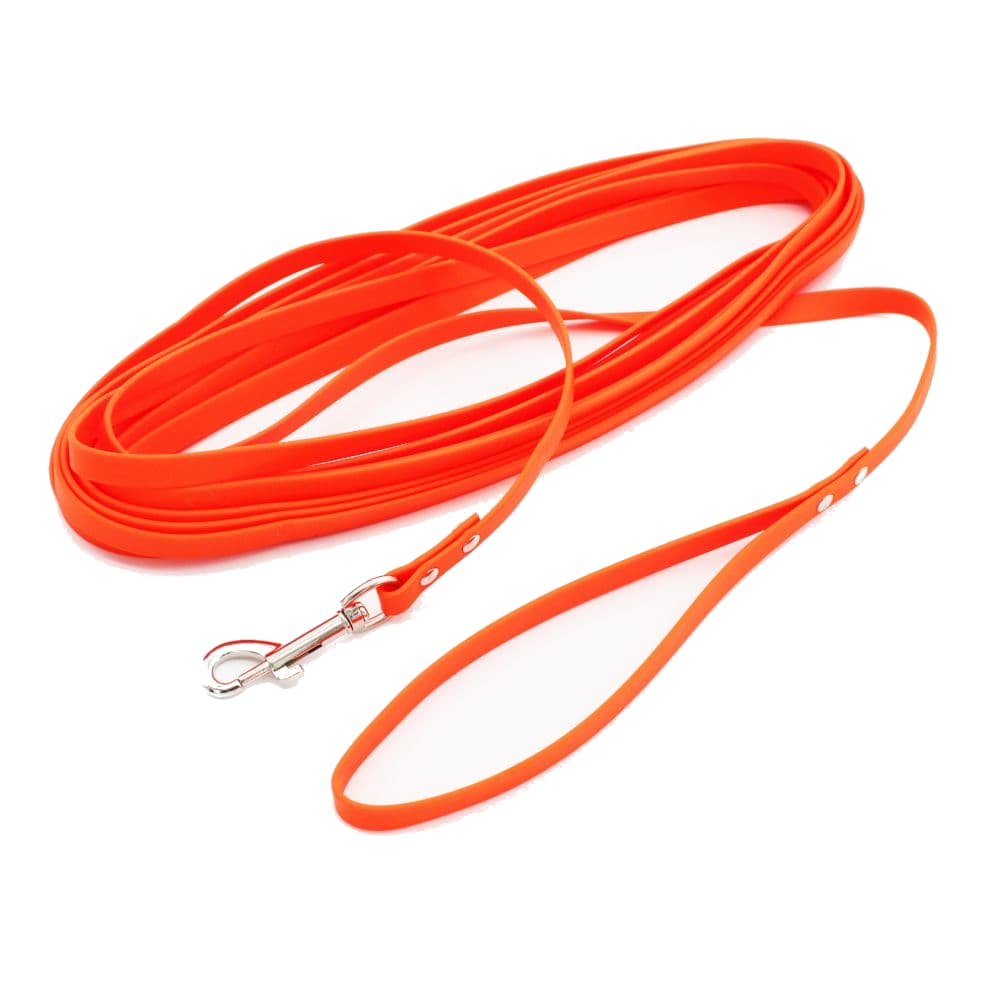 Heim BioThane® søkebånd, fluorescerende oransje - 5 m lang, 13 mm bred