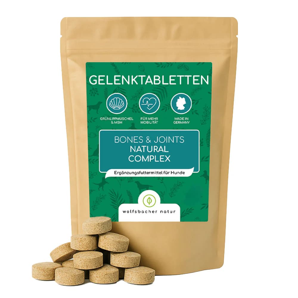 Wolfsbacher Natur leddtabletter - 100 stk