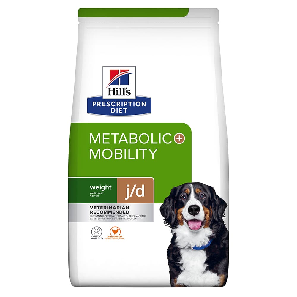 Hill's Prescription Diet Metabolic + Mobility Weight + Joint Care Hundefôr - 12 kg