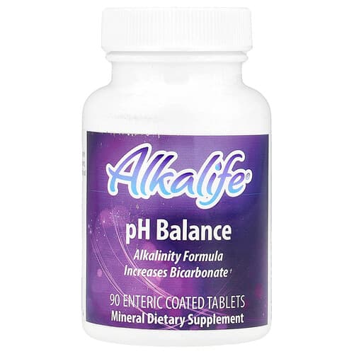 Alkalife, pH-balanse, 90 enterodrasjerte tabletter