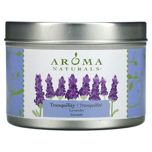 Aroma Naturals, Soy VegePure, reiseblikklys, ro, lavendel, 79,38 g