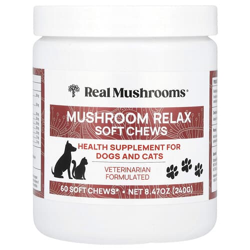 Real Mushrooms, Sopp Relax Soft Chews, 60 Chews