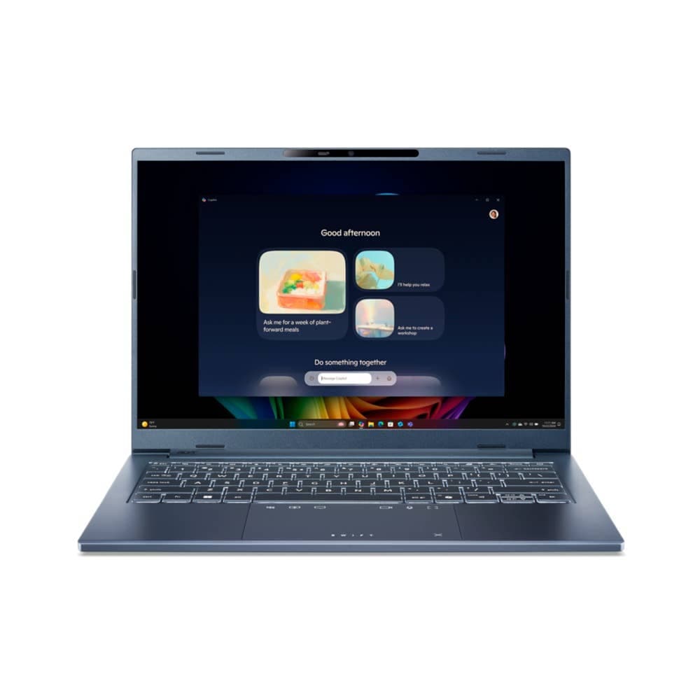 Acer Swift Go 14 AI OLED, SFG14-75, Ultratynn Bærbar PC, 14" OLED, Intel Core Ultra 7, 16GB RAM, 1TB SSD, Intel ARC GPU