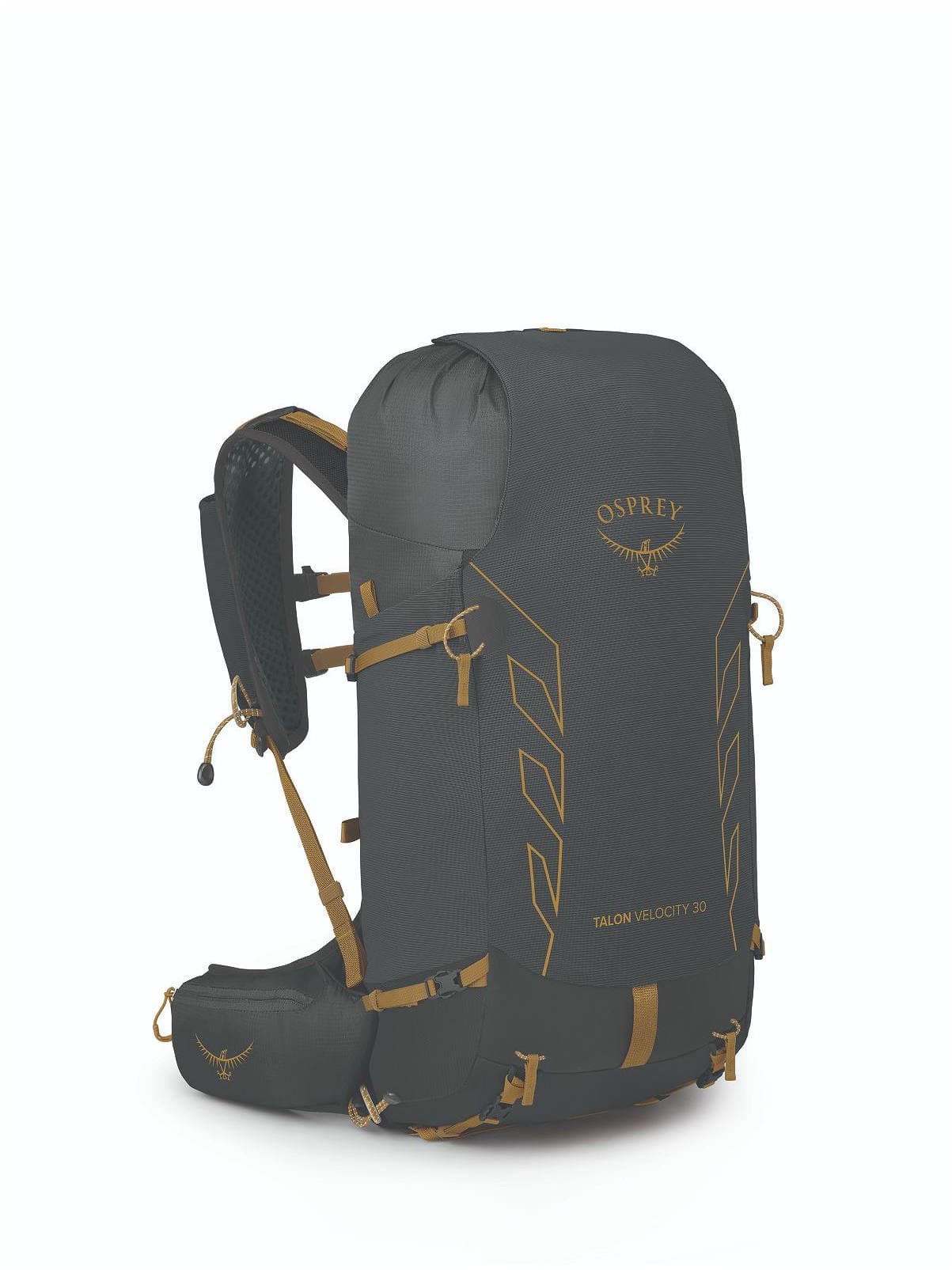 Osprey Talon Velocity 30 dark charcoal/tumbleweed yellow S/M