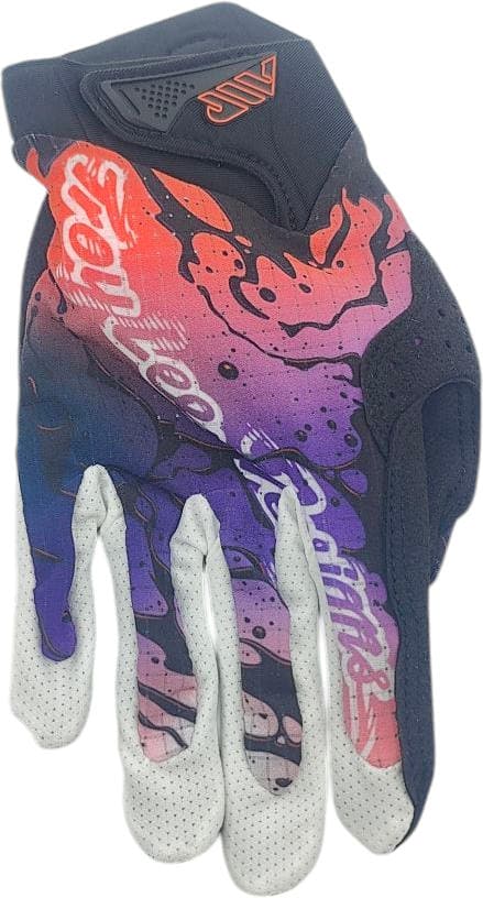 Troy Lee Designs Air Glove Youth drip black/purple XL