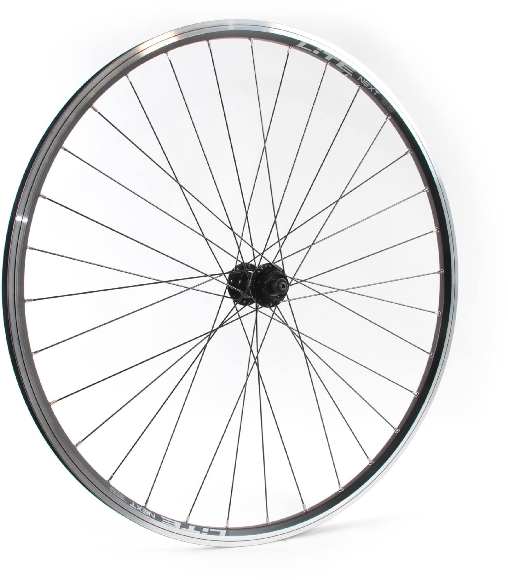Linus LITE V-b/CL 26"/559 Sort Forhjul Dobbel NEXT, Stikkakse