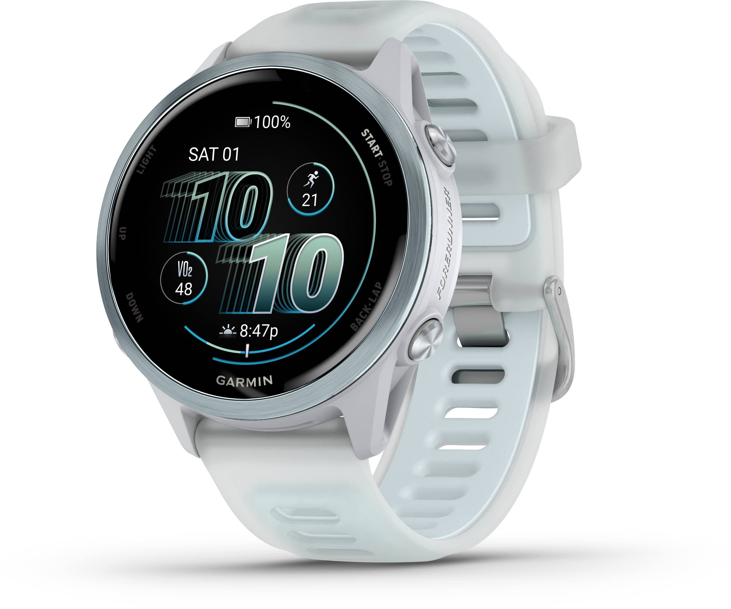 Garmin Forerunner 570 - 42mm Whitestone/Cloud Blue
