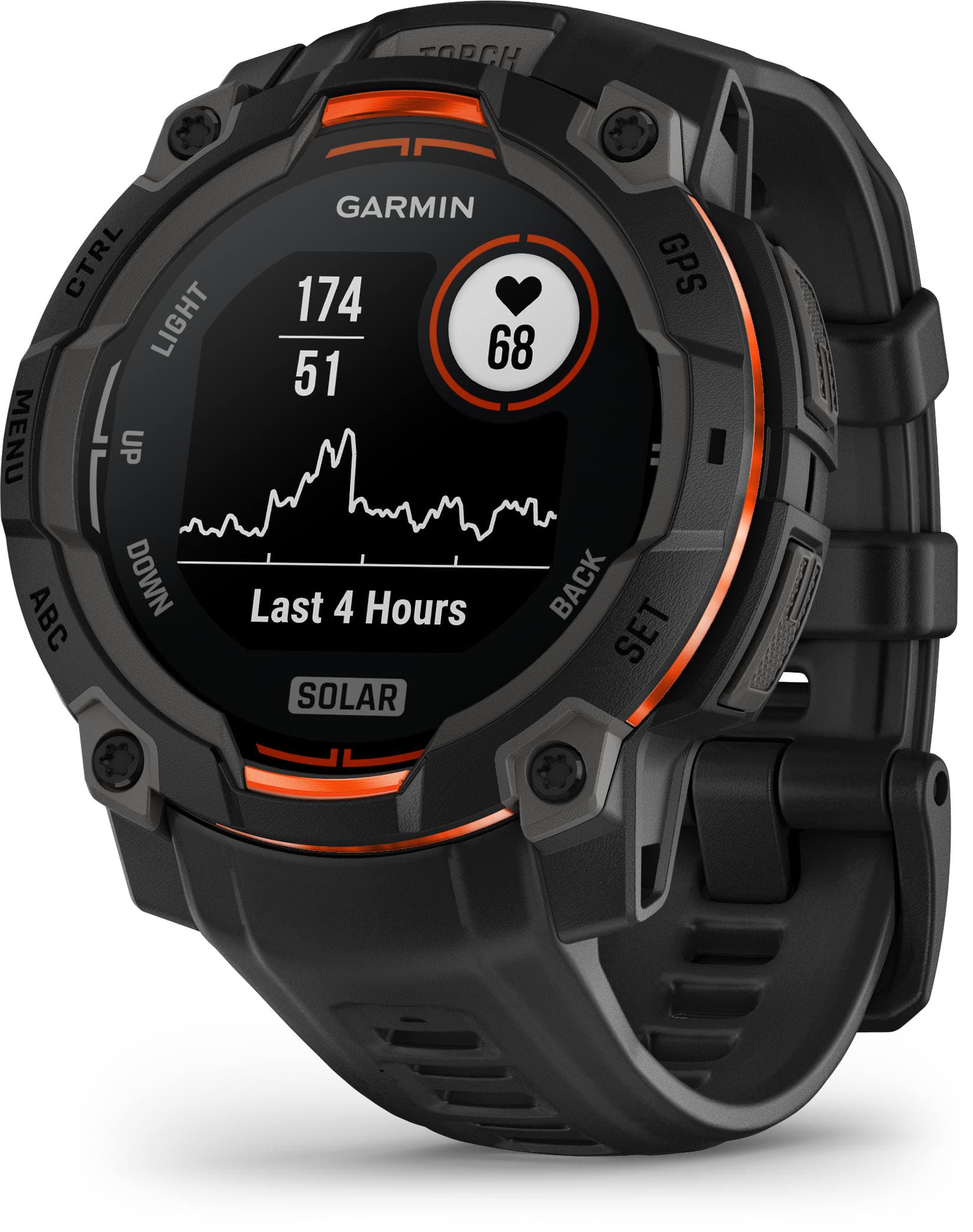 Garmin Instinct 3 Solar 45mm Black Bezel/Black