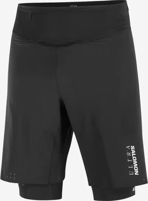 Salomon S/Lab Ultra 2In1 Shorts M deep black/deep black S
