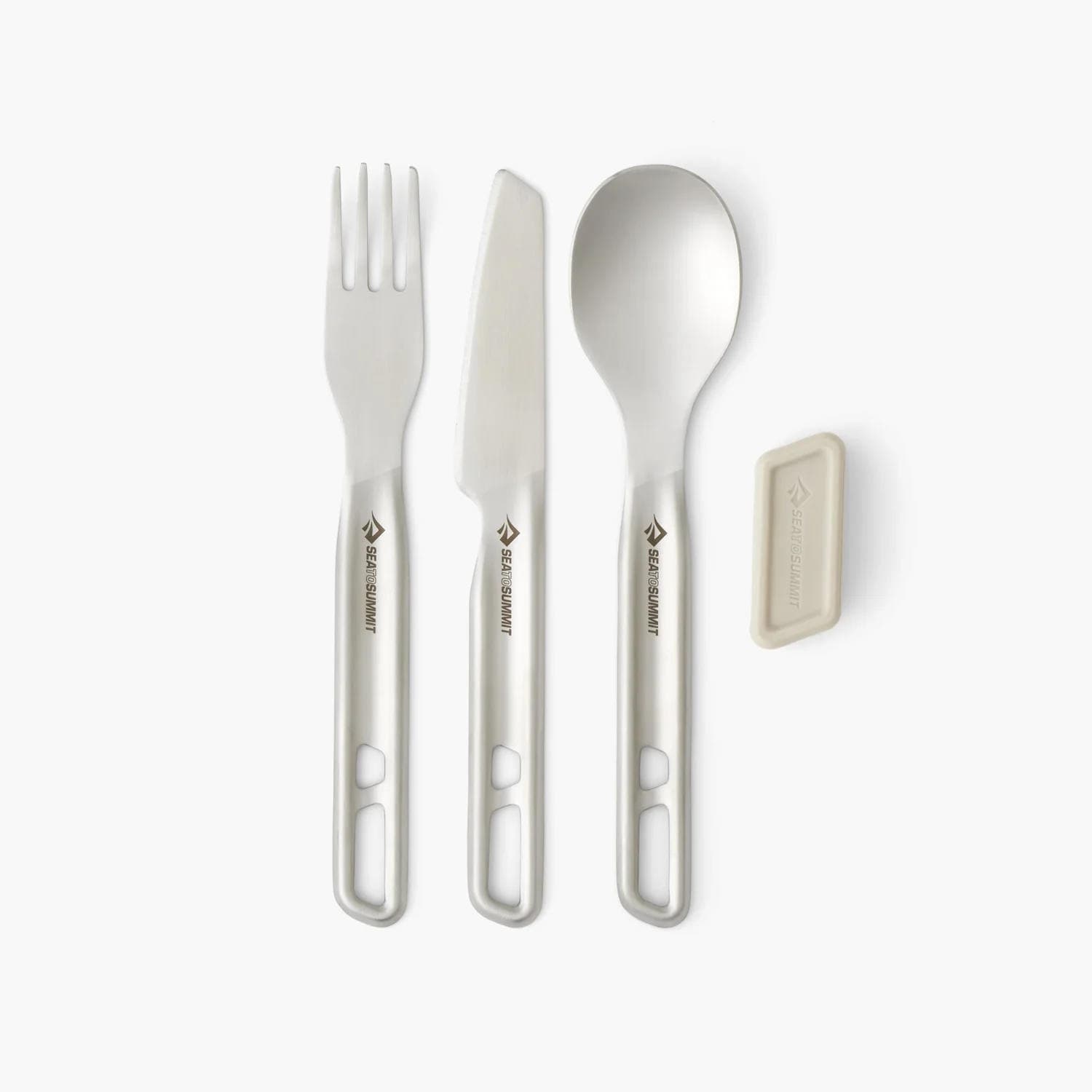 Sea To Summit Detour Cutlery Set 1P 3stk, 100% stainless steel