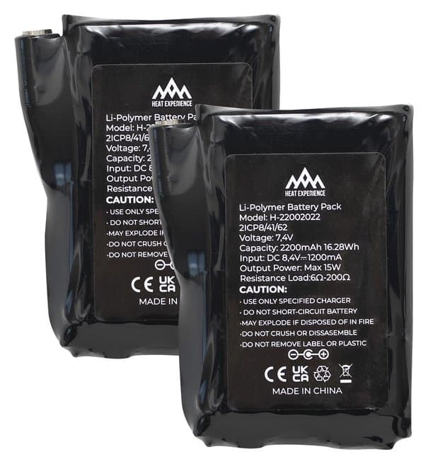 Heat Experience 2200mAh batteri for varmehansker