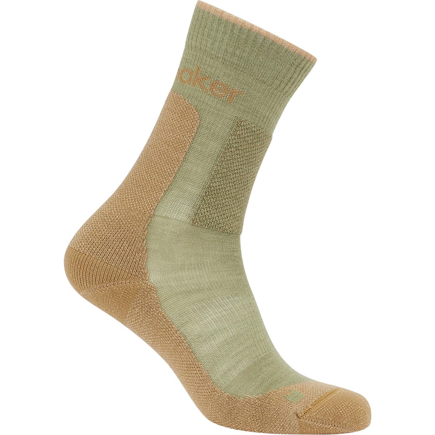 Icebreaker Hike+ Medium Crew W lichen/sand S