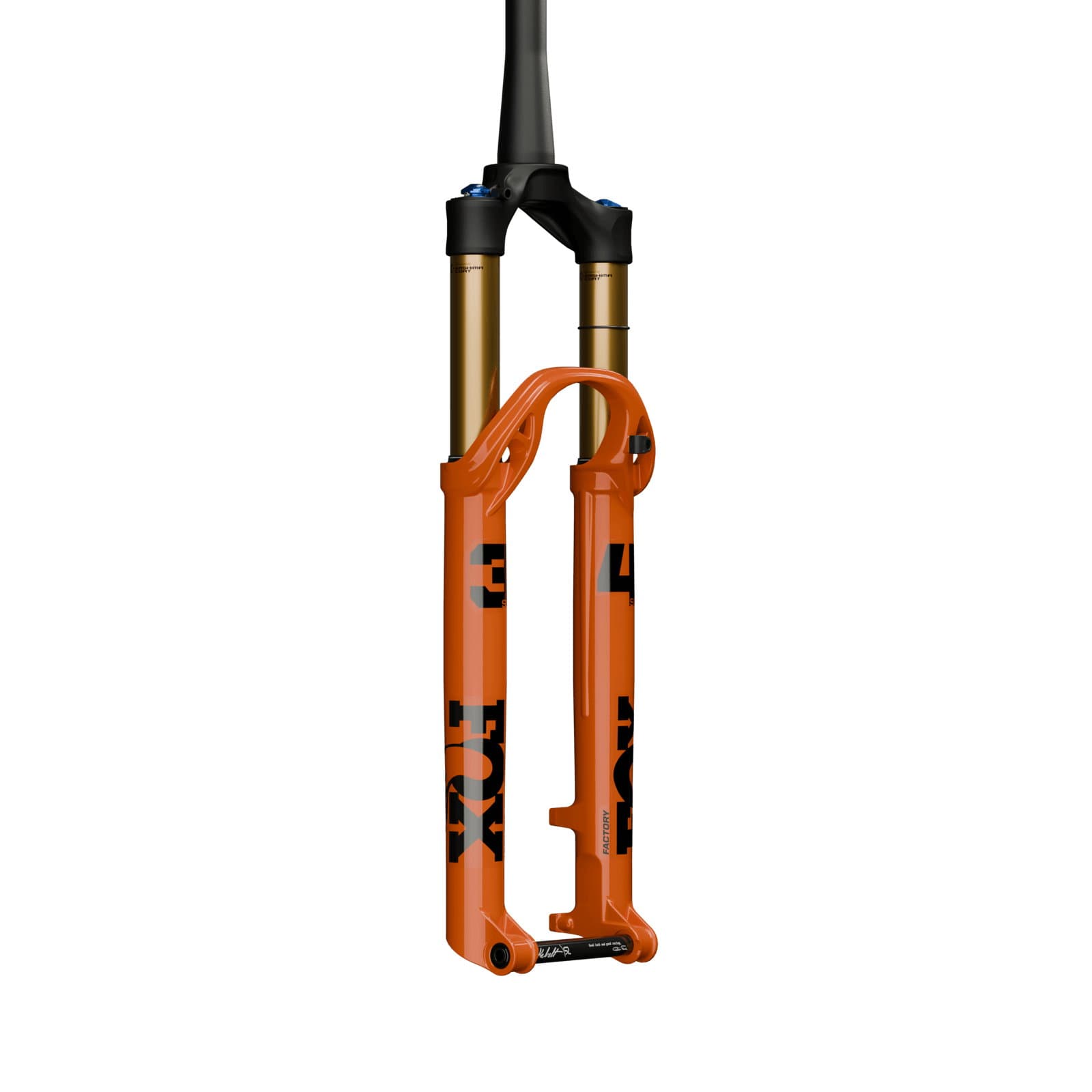 Fox Float SL Factory 34 Push-lock push to lock, shiny orange 120mm