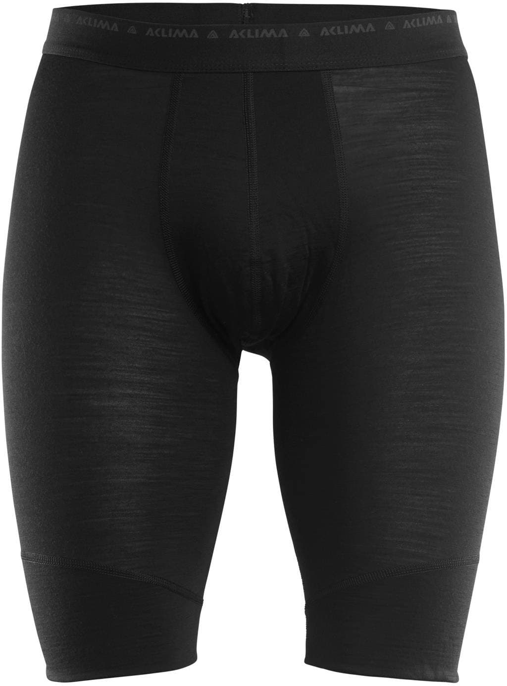 Aclima Lightwool Long Shorts M's jet black XL